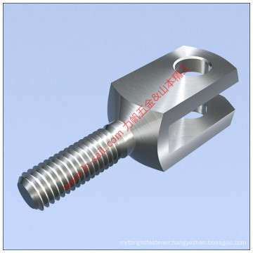 Stainless Steel Clevis with Male Thread
